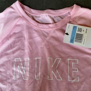 Pink Nike Girls Sz M Top